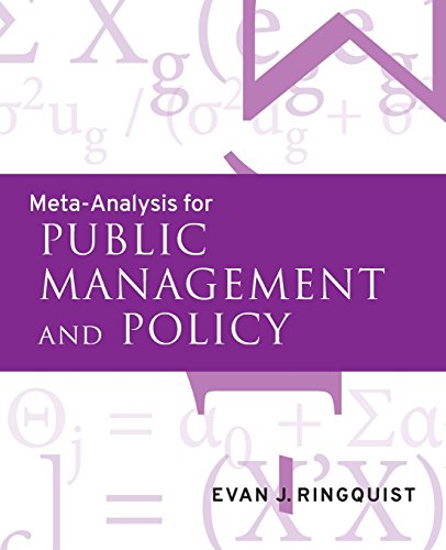 Meta-Analysis for Public Management